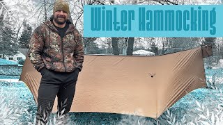 My Winter Hammock Setup [upl. by Adlare812]