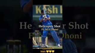 MS dhoni helicopter shot dhonifan mahi thalacricketshorts cricketlover highlights rap [upl. by Airotciv]