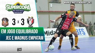 GOLS  MAGNUS 3 x 3 JOINVILLE  SUPERCOPA DE FUTSAL MASCULINO 2023 [upl. by Elene842]