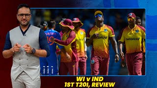 West Indies v India 1st T20I Review ft Parthiv Patel [upl. by Dloreh]