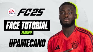 EA FC 25  DAYOT UPAMECANO  FACE CREATION  Pro Clubs LOOKALIKE [upl. by Dub]