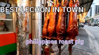 STREET TRIP THE LECHON CAPITAL IN THE METROTHE PHILIPPINES ROASTED PIG [upl. by Morley894]