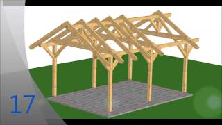 Cum Sati Construiesti De Unul Singur Carport Pentru Masina DIYHD [upl. by Woodhouse589]