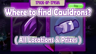 Y2024 Candy Cauldrons ALL Locations amp Candy Prizes  TrickAllTreat  Dark Seed vs Candy  AJPW [upl. by Sklar]