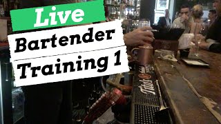 Become a Bartender Live Bartender Training No Experience Needed [upl. by Hgielyak894]