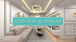 Home Tour For BTO 3 Gen  TENGAH [upl. by Roxi]