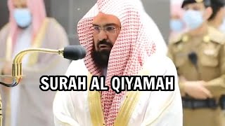 Surah al qiyamah fullabdur rahman al sudais  The holy dvd  Quran surah [upl. by Anileve]