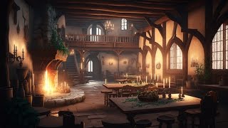 Wiedzmin 3  Taverna w Novigradzie  Witcher 3 Ambience  Tavern in Novigrad [upl. by Damalus]