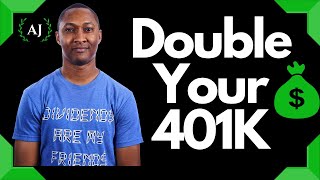 Double Your Investment Returns How does 401K Matching Work  Millennial Money [upl. by Nahtanohj]