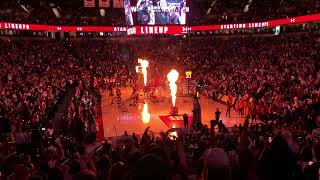 Intro Light Show and Lineup for South Carolina Gamecocks Womens Basketball  20232024 Season [upl. by Onairelav]