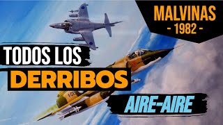 Malvinas Sea Harriers vs Aviones Argentinos [upl. by Tamara]