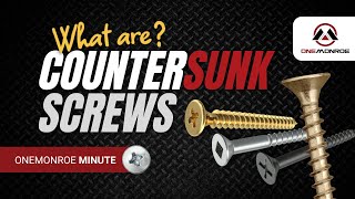 Countersunk Screws What Are They [upl. by Yenhpad]