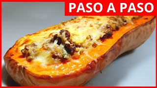 ✅ CALABACÍN RELLENO 😋 al HORNO  RECETA FÁCIL [upl. by Archaimbaud]