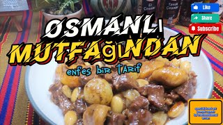 kuzu mutancana Osmanlı mutfağısanatsal lezzetler ottoman kitchen  with English subtitles [upl. by Yrrej984]