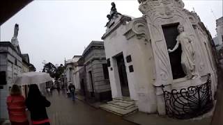 Recoleta CemeteryEvitas mausoleum Buenos Aires Argentina [upl. by Anial460]