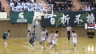 兵庫県新人予選２０１７男子決勝 育英（白）対報徳学園（緑） １Ｑ [upl. by Gravante]