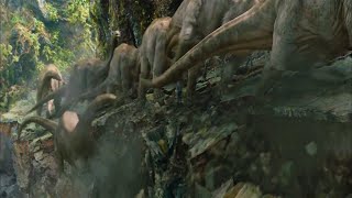 KING KONG 2005  Dinosaur Stampede  Movie Clip [upl. by Leaw753]