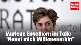 Marlene Engelhorn quotNennt mich Millionenerbinquot  kronetv NEWS [upl. by Nitsew]