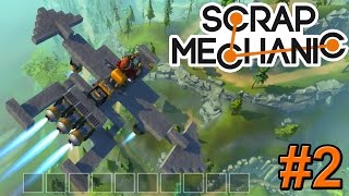 FR Scrap Mechanic Ep2 Fin Hoverboard  Epic Avion [upl. by Meehan]