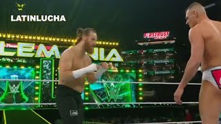 Sami zayn VS Gunter  WRESTLEMANIA 40 [upl. by Hurff]