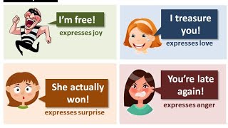 Exclamation in English l Exclamatory words l Types of Sentences in English [upl. by Oigroig]