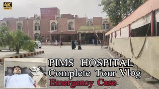 PIMS Hospital Islamabad Complete Tour Vlog Emergency Jana Par Gya [upl. by Gmur]