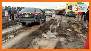 Transport along Mai MahiuNarok Highway paralysed as rains wreak havoc in the area [upl. by Carlen]