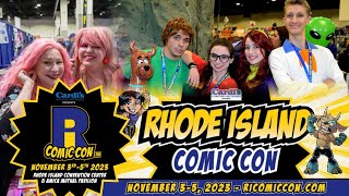 The Most Epic Moments from Rhode Island Comic Con 2023  rhode island comic con funko pop [upl. by Ahsinit]