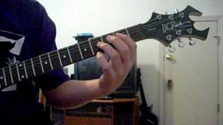 How to play GematriaThe Killing Nameintro by Slipknot [upl. by Aeneas]