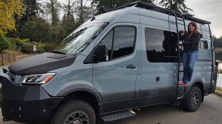 Mercedes 4x4 offroad B Van motor home [upl. by Ytirahc]