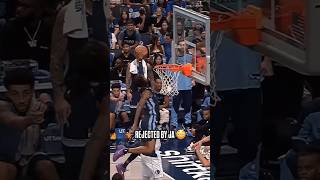 Block By Ja Morant shorts ytshorts nba basketballshorts [upl. by Hally880]