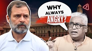 Why Rahul Gandhi is Always Angry Straight Bat with Rajdeep Sardesai  Narendra Modi Vs Rahul Gandhi [upl. by Ahsatan667]