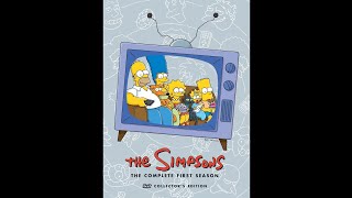 Opening amp Closing to The Simpsons The Complete First Season 2001 DVD 3Discs [upl. by Grew35]