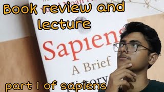 Book review and lecture of sapiens a brief history of humankind Part 1 in nepali [upl. by La]