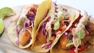 TACOS DE PESCADO ESTILO BAJA [upl. by Marucci]