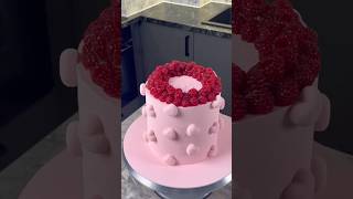 How do you like this cake  🤍🤌🏻cakecakedecorating [upl. by Aisile]