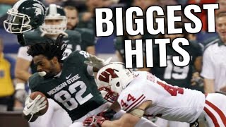 Biggest Hits in College Football History  Part 3 [upl. by Ayokahs]