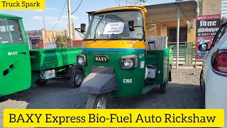 New 2024 BAXY Express Auto CNGPetrol Price amp Features truckspark BaxyAuto [upl. by Ariom]