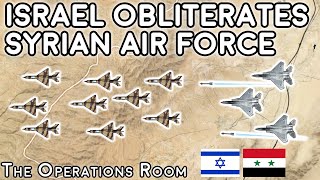 Operation Mole Cricket 19  Israel Obliterates the Syrian Air Force 1982 [upl. by Lerrej]