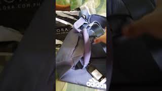 Adidas cvrt 3s Convertible Duffel Bag  Unboxing [upl. by Ellevart]