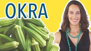 Simple Okra How to Cook Okra Without the Sliminess [upl. by Stover]