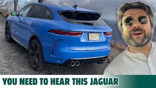 The 2024 Jaguar FPACE SVR Is Unbelievably Loud [upl. by Rheta317]