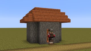 How to build a Minecraft Village Armorer 114 savanna [upl. by Arden]