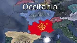 Greater Occitania in hoi4 [upl. by Marian]