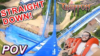 Griffon Front Row POV amp Reverse POV  Busch Gardens Williamsburg [upl. by Wit658]