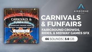 Carnival and Funfair Sound Effects Library [upl. by Yornoc586]