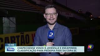 Copa Meridianbet SC Chapecoense Garante Vitória Sobre Joinville [upl. by Leiruh]