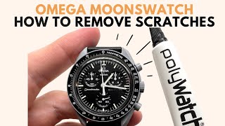 How to Polish and Remove Scratches from your Omega x Swatch Watch Crystal [upl. by Carper]