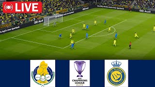 LIVE Al Nassr vs AlGharafa  AFC Champions League 2024  Football Live Match Today [upl. by Alet816]