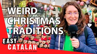 Crazy Christmas traditions from Catalonia  Easy Catalan 10 [upl. by Rhiana42]